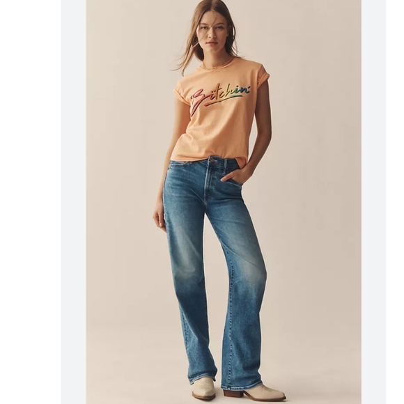 MOTHER Denim - MOTHER The Kick It Jean's In Bitchin 28 NWT